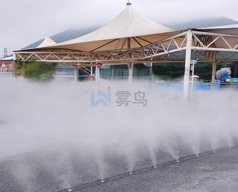 北京公園的夏日秘密武器 —— 噴霧降溫系統?，北京噴霧降溫廠家